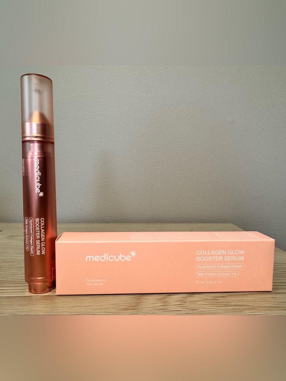Medicube Collagen Glow Booster Serum - Peach Rose